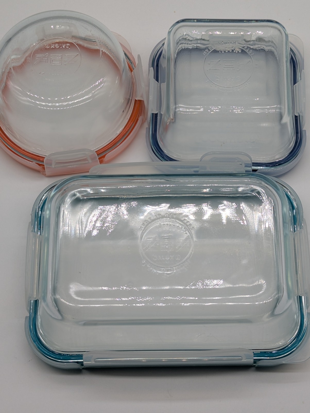 Snapware Lot Pyrex 3 Piece 1 Cup 2 Cup Glass