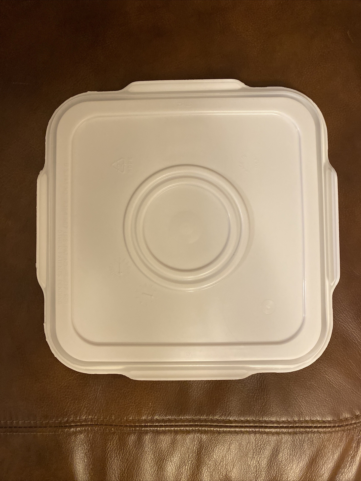 Plastic 3.3 Gal/25Lb/12.5kg capacity food grade HDPE2 bucket~snap on lid~*5 ct.*