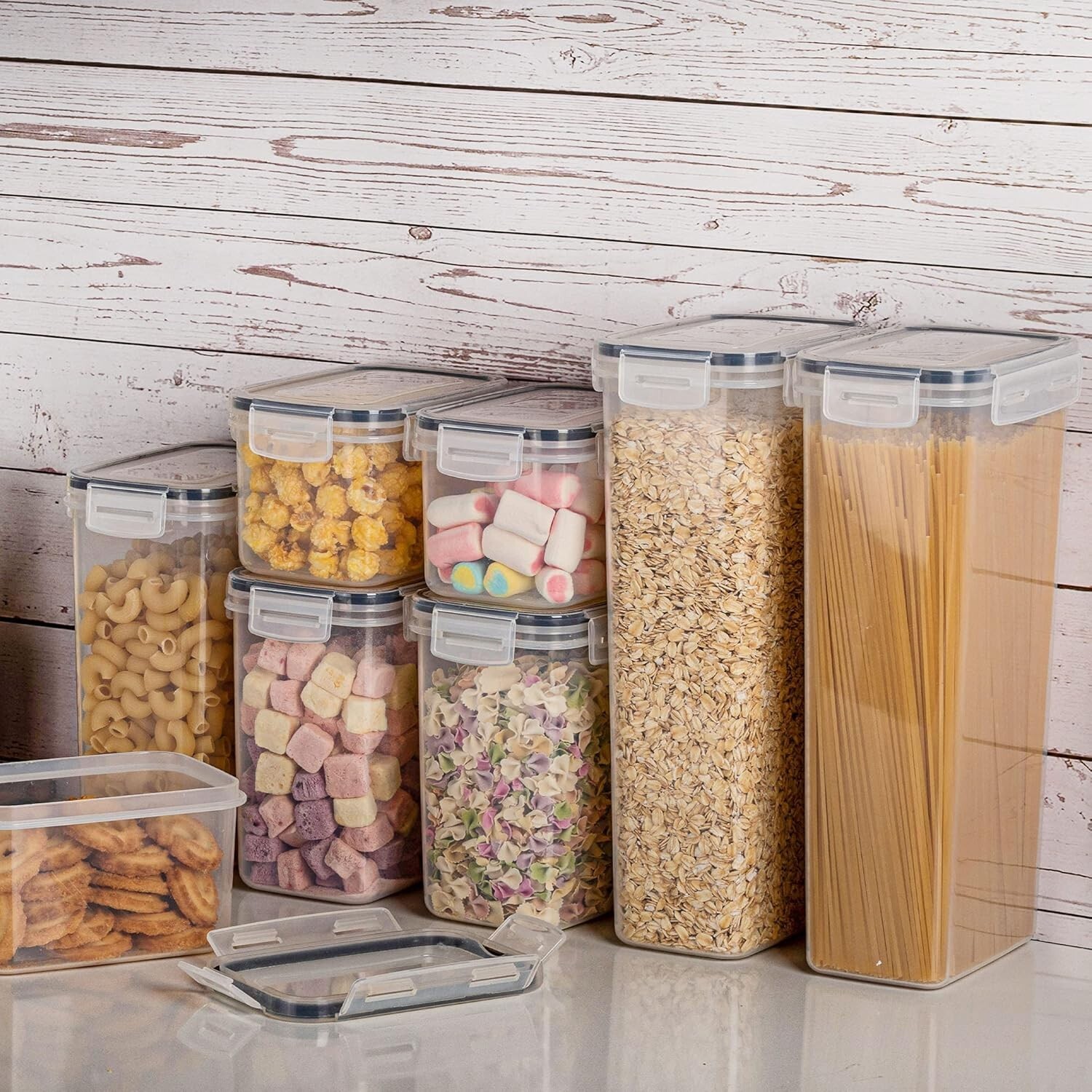 24 pcs Airtight Food Storage Containers with Lids, Cant be shipped to PR/HI/AK