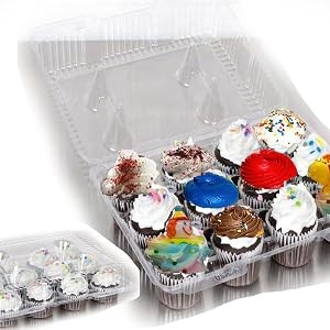 Pack of 100 Martellato Push Pop Containers, Push Up Pops Heart Martellato Cake