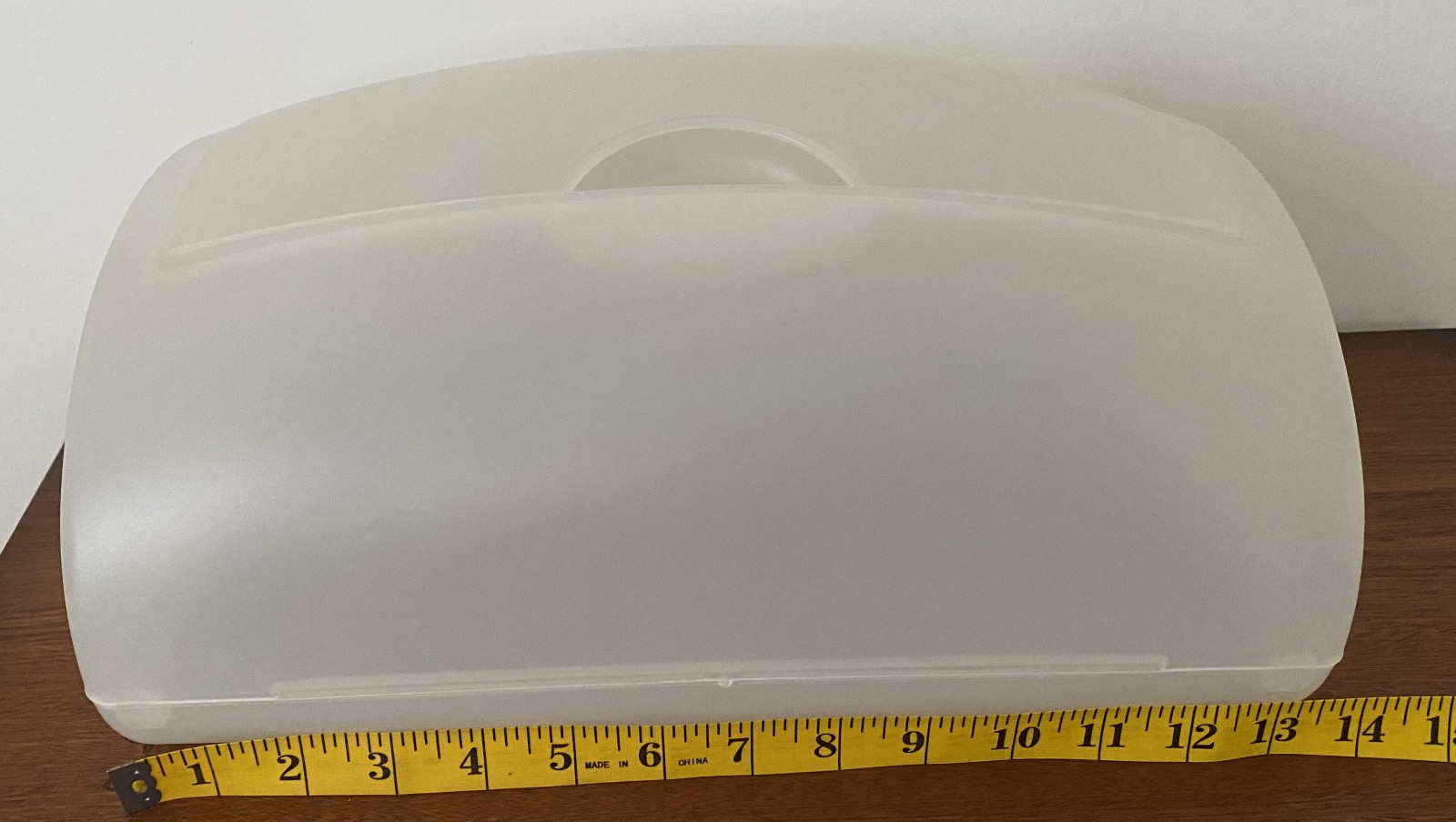 RARE IKEA Bread Bin White Y2K 03/04 Large Plastic Food Storage Container EUC