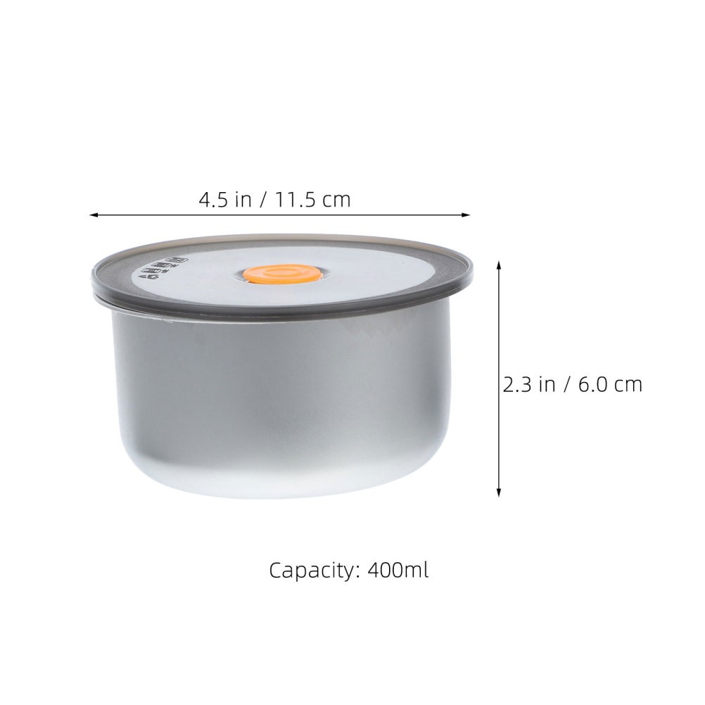 6 Pcs Food Storage Containers with Lids Homemade Ice Cream Bucket