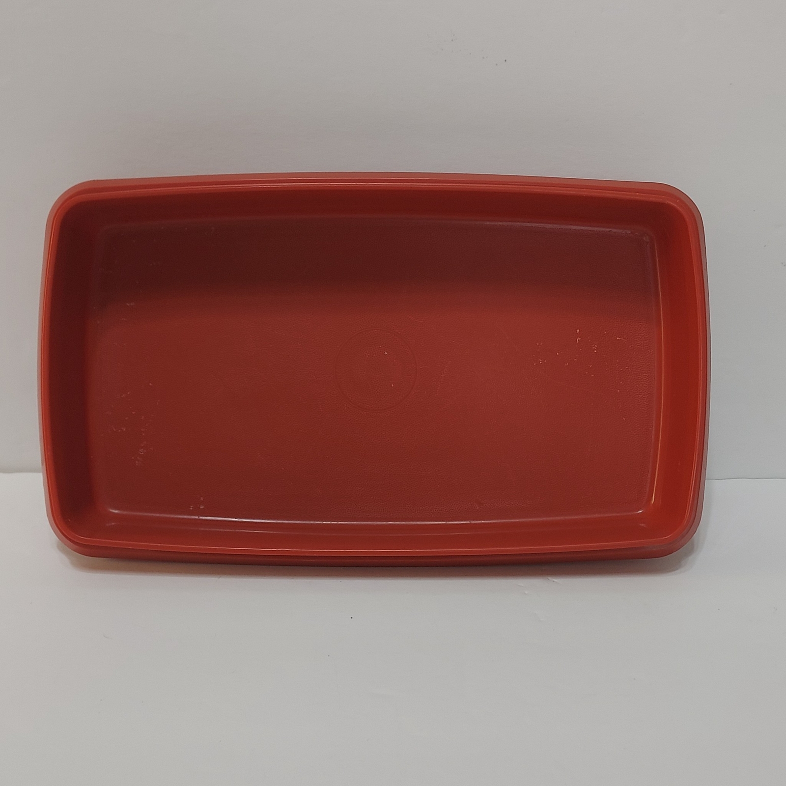 Vintage Tupperware 816-18 Red Paprika Deli Meat Cheese Container Only