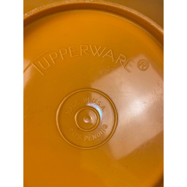Orange Harvest Colors Tupperware Mixing Serving Bowls 4 Pc. Replacements No Lid