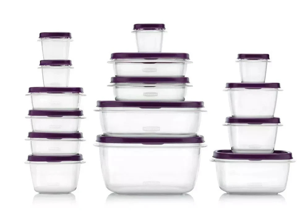 Rubbermaid 30pc Food Storage Set with Easy Find Lids – LIMITED EDITION AMETHYST