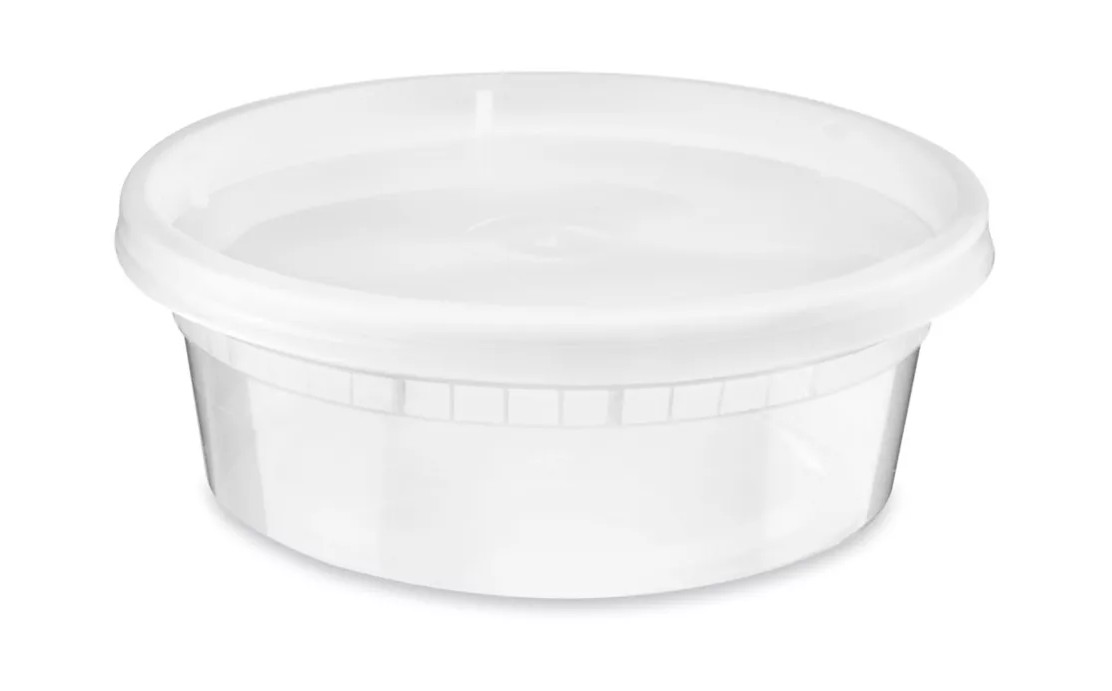 heavy duty deli food storage containers – 16 oz – 150 pieces
