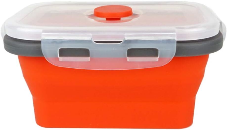 3-Piece Silicone Food Storage Container Set, Silicone Bowl with Sealing Lid