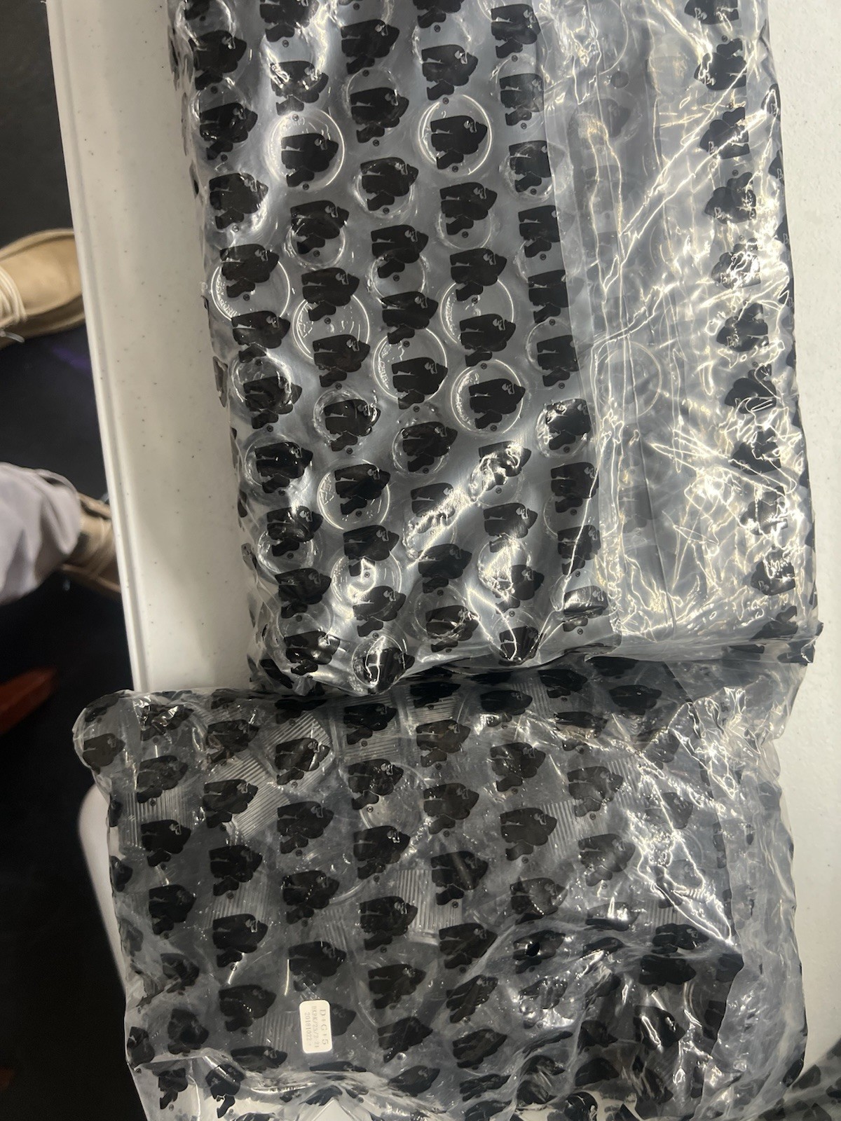 30ml Transparent Black Chubby Gorilla Bottles 100count Pack With Caps