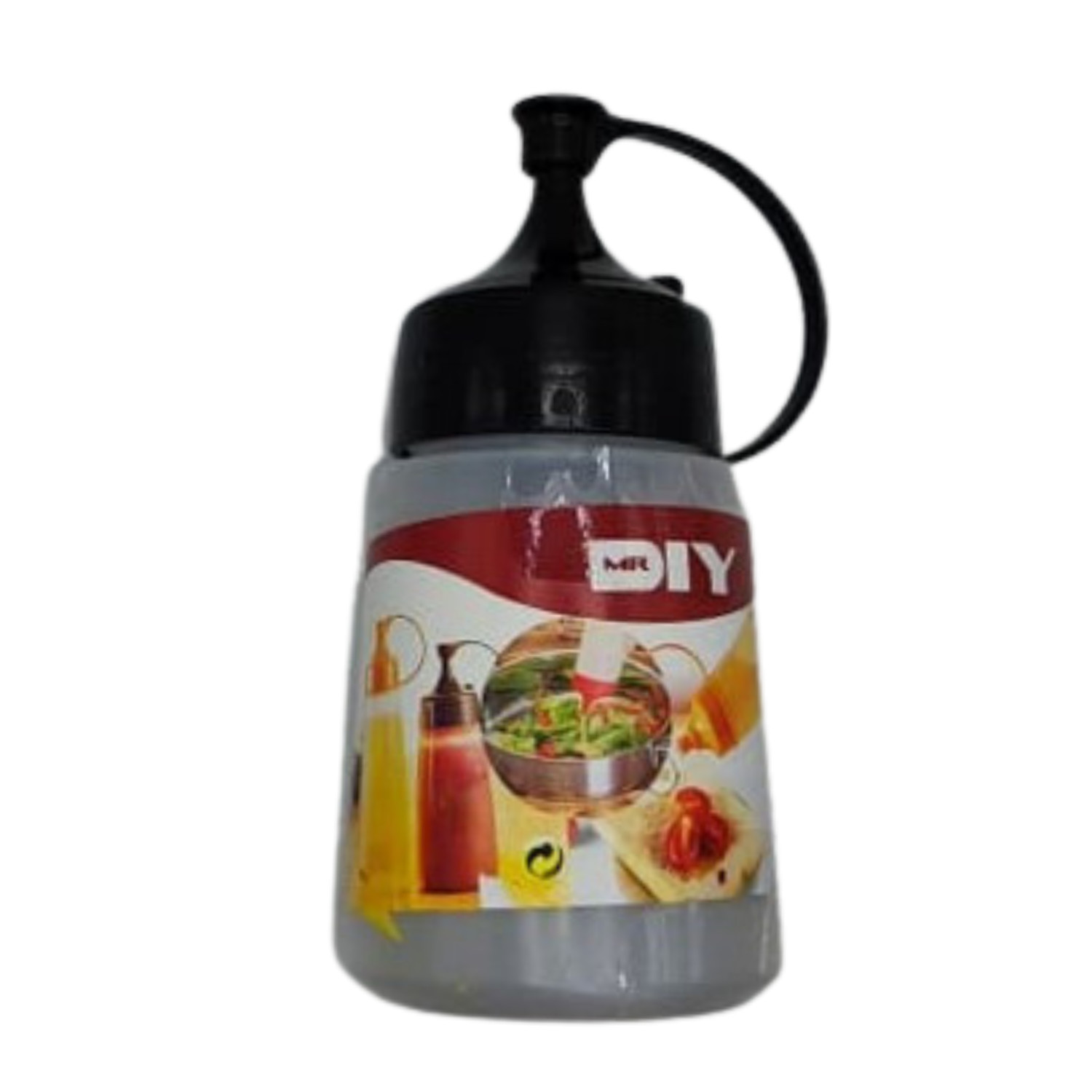 150ml Small Sauce Condiment Multipurpose Bottles Keeper Container With Black Lid