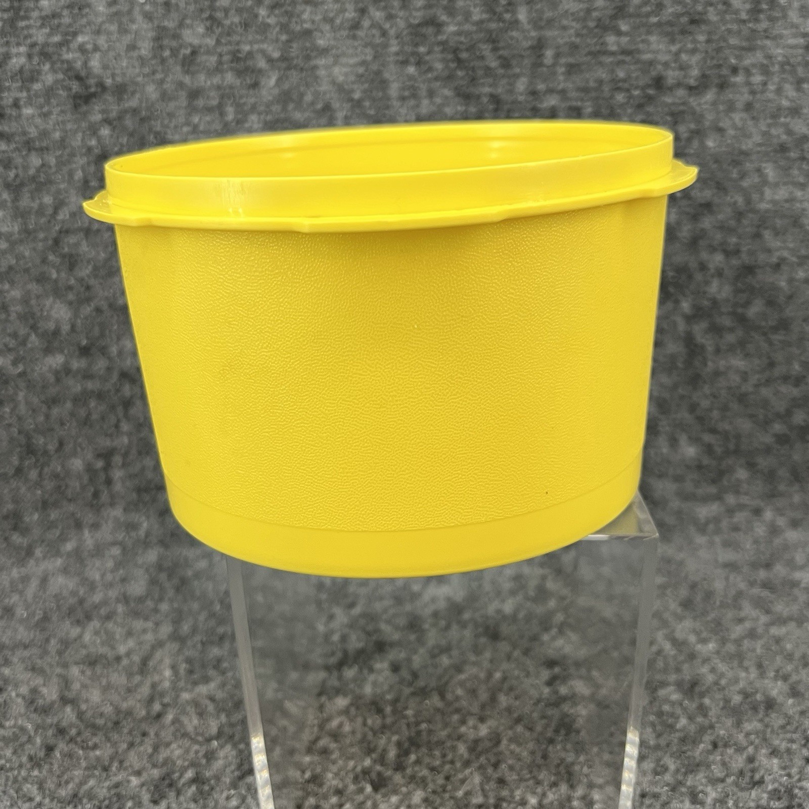 Tupperware Yellow Servalier Canister Storage 1298-10 No Lid