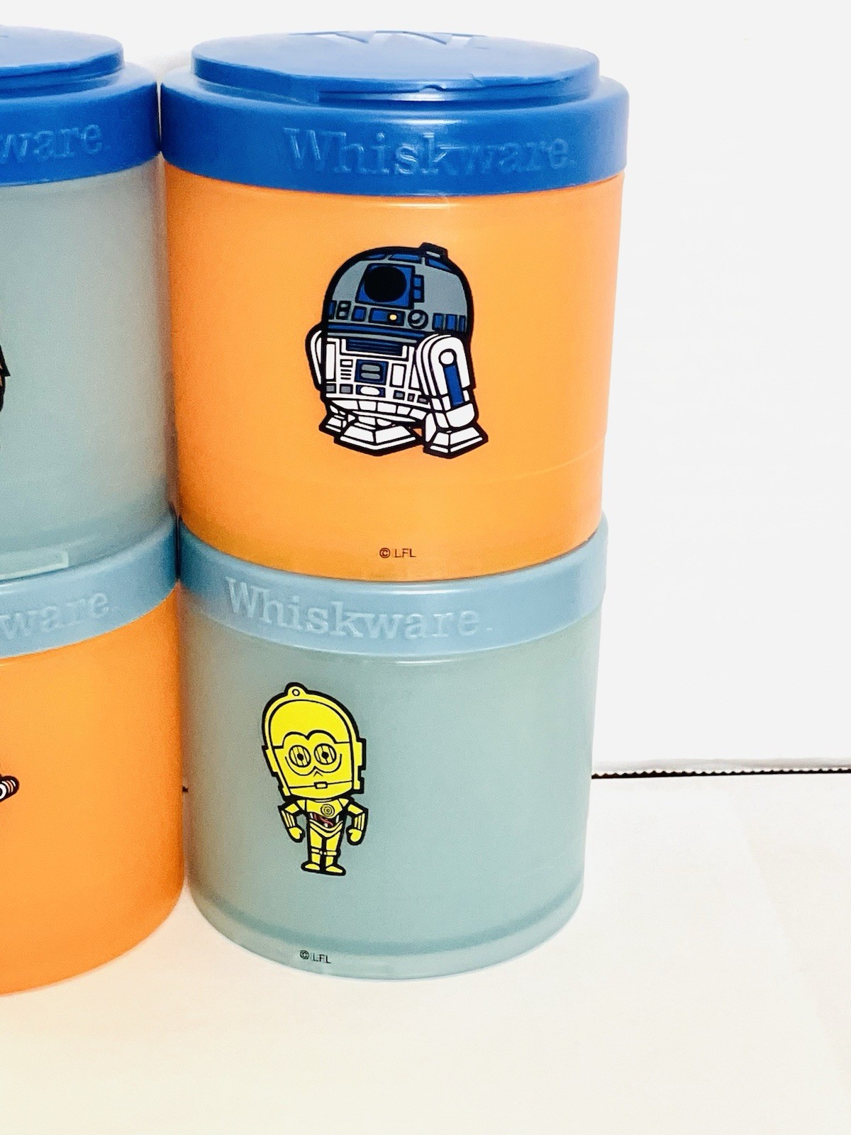 Whiskware Star Wars Stackable Snack Cups Set Of 4 No Handle/Replacements