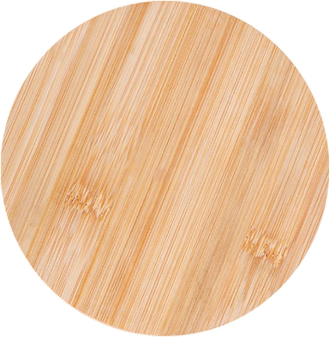 1 Pack Replacement Wooden Lid for 4-Cup Bowls, 6″ Round Reusable Storage Cover