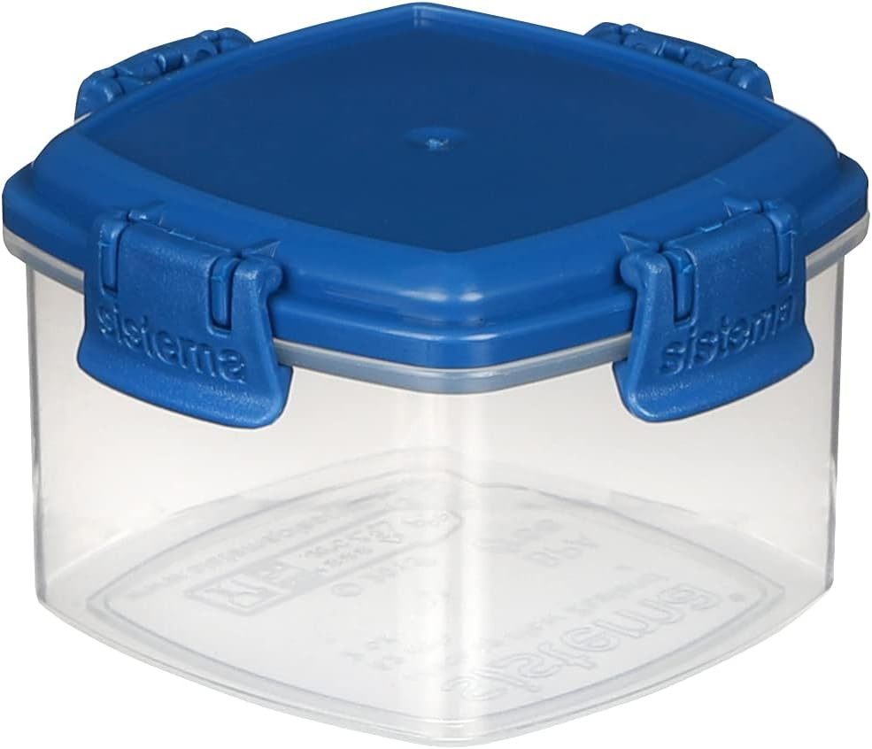 to Go Collection Mini Knick Knack Snack Container, 2 Oz./60 Ml, Pink/Green/Blue/