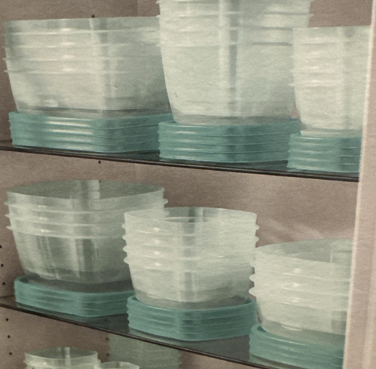 Rubbermaid RC2J35 18 Piece Containers With Easy Find Lids, including 3 vented.