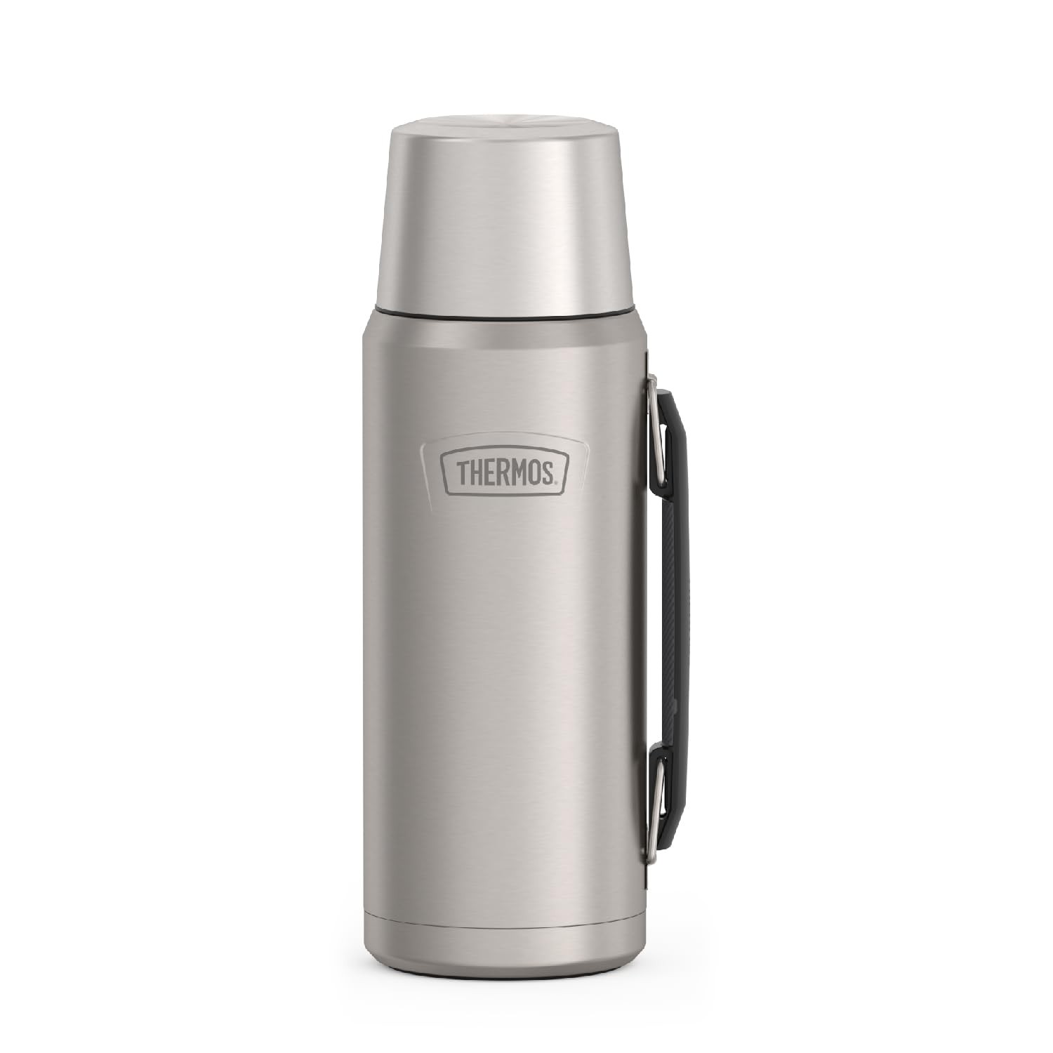 Thermos Icon Series Stainless Steel Beverage Bottle Matte Stainless Steel 40 Oz