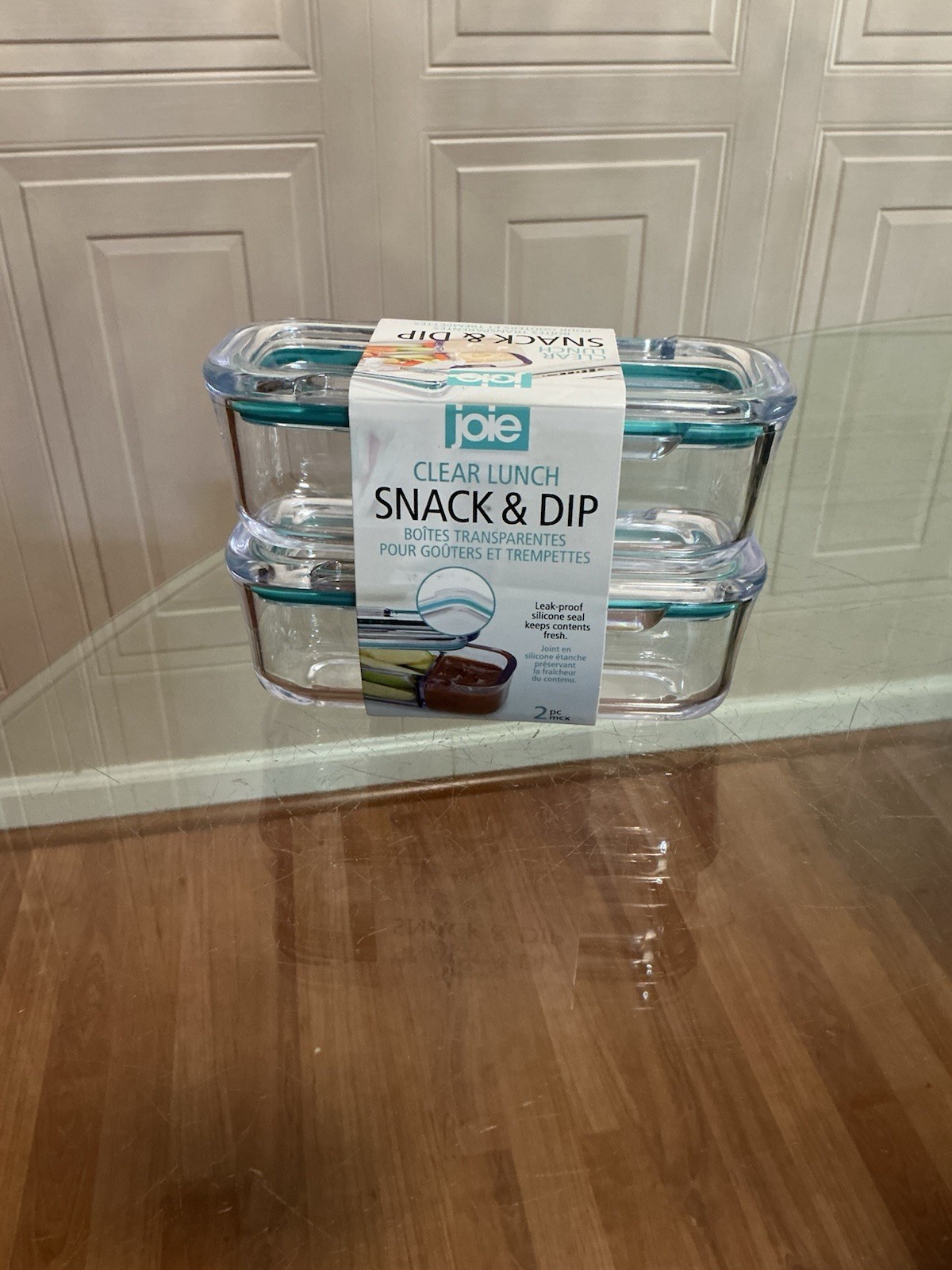 Joie Meal Meal Seal Snack & Dip Container, Set of 2 (clear ) –