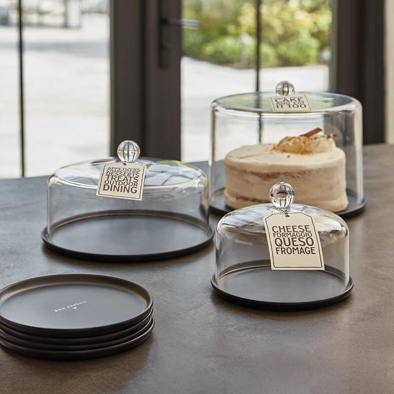 Santa Barbara Design Studio Food Cover Dome Lid Acrylic Food Screen Protector, L