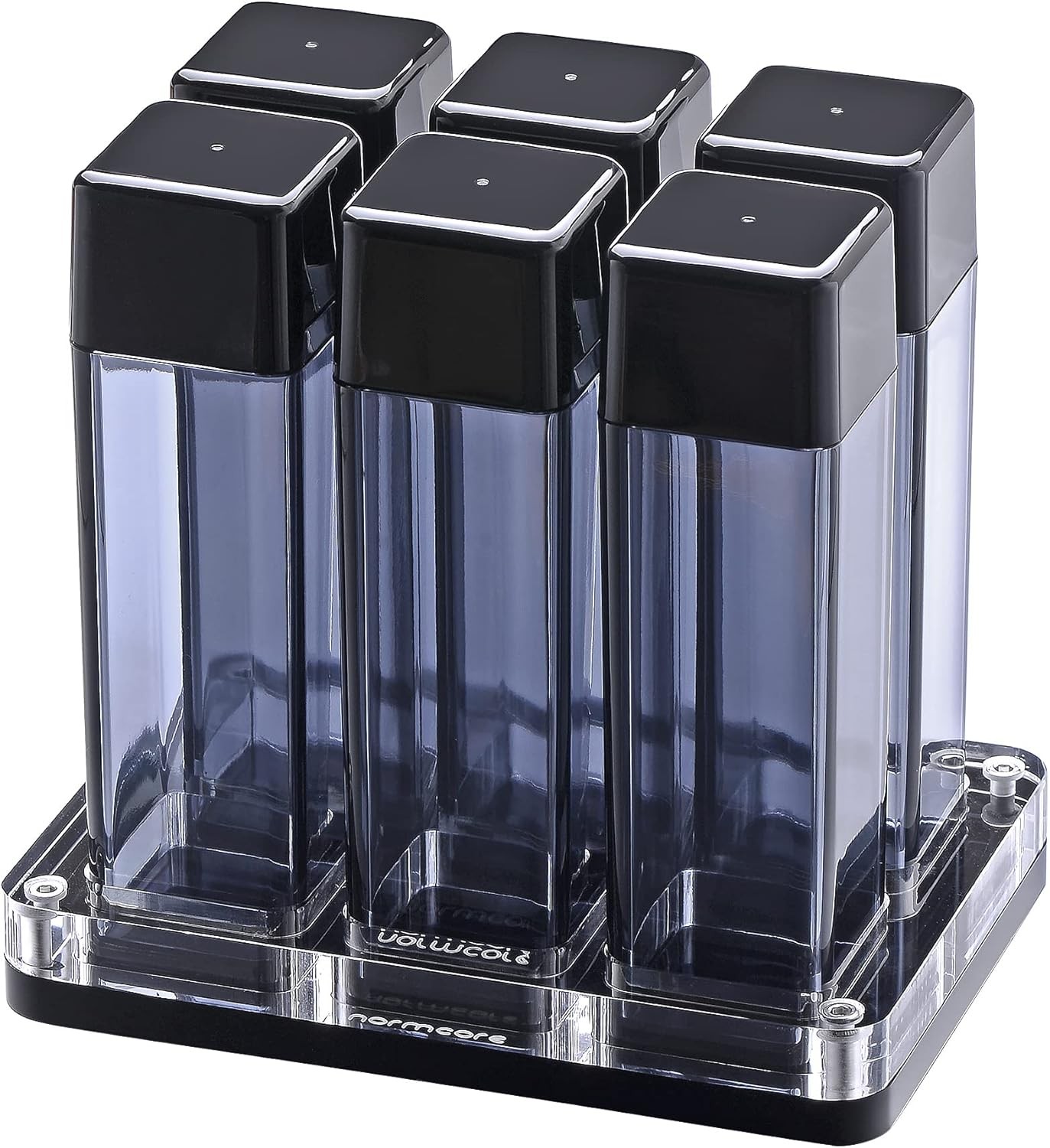 Single Dose Coffee Bean Storage – 6 pcs Coffee Bean Cellars with Stand & Hopper