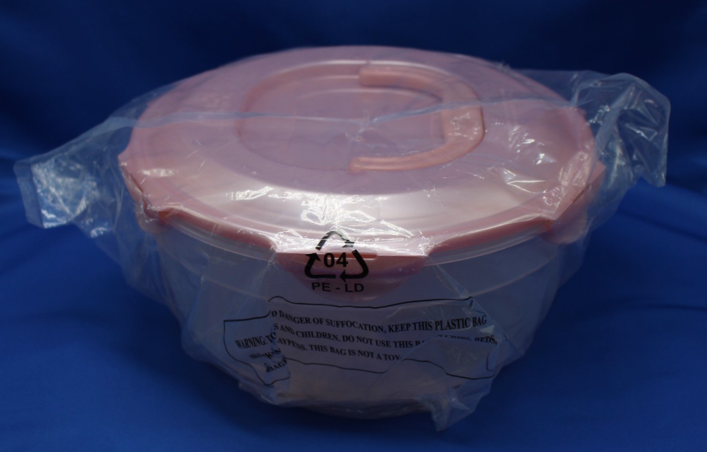 LocknLock Round Food Storage Container 5.3 qts 5 L 169oz