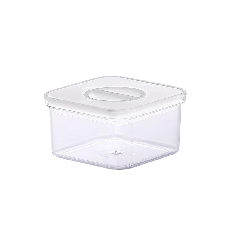 Neoflam Airtight Smart Seal Food Storage Container (Set 0.6QT (0.55L), White