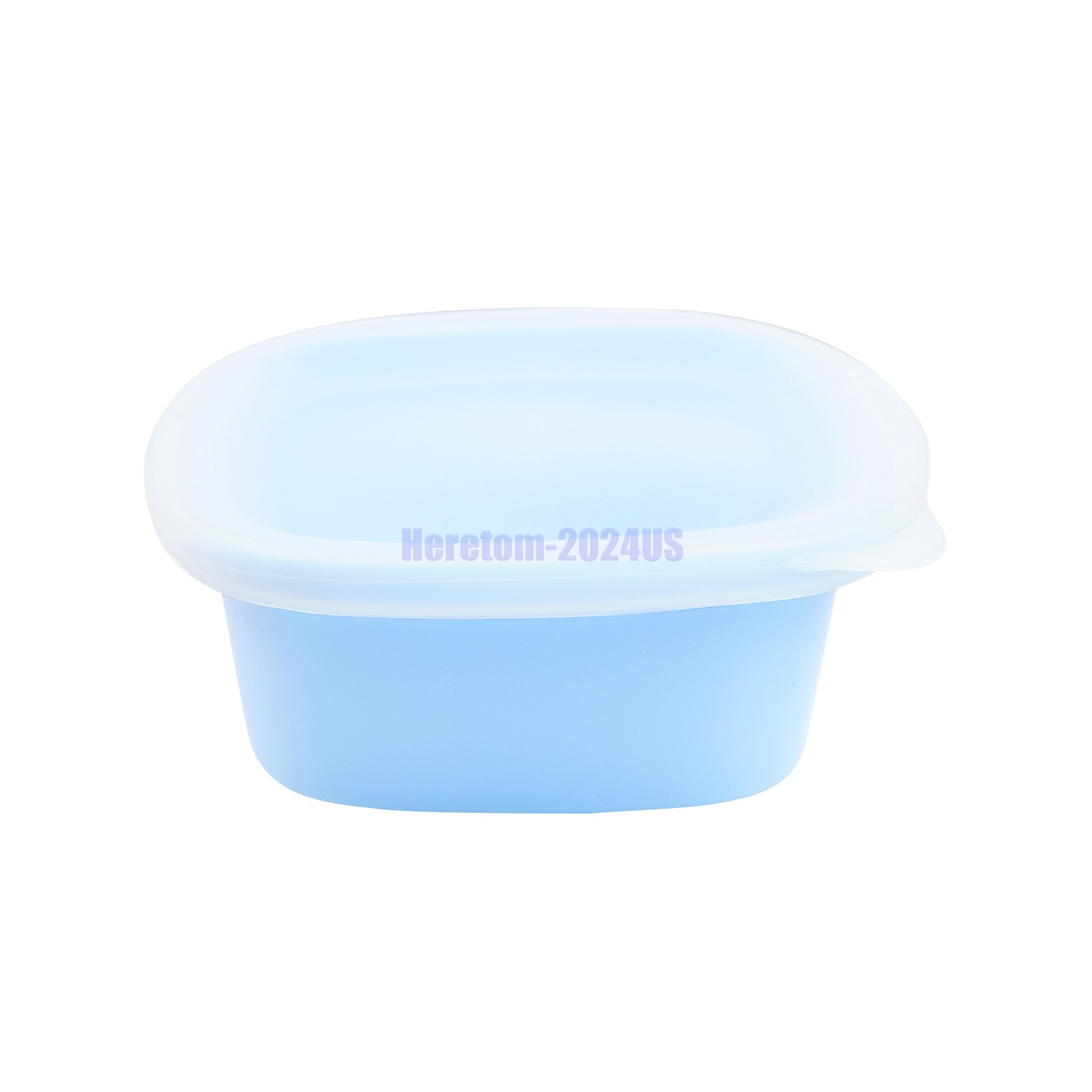 Silicone Freezer Trays wtih Lids 2 Pack 1/2 1 2 Cup Soup Portion Meal Prep Molds