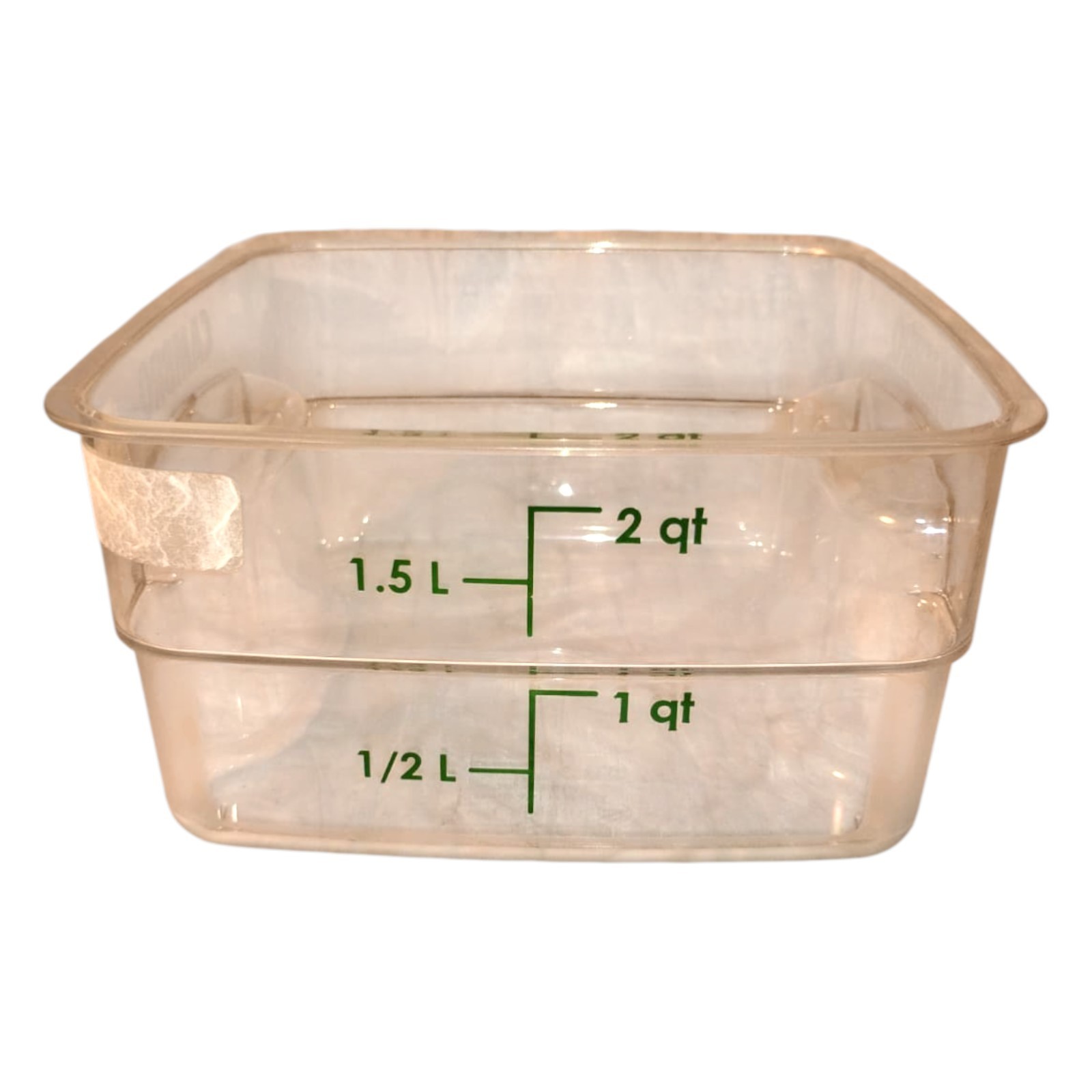 Cambro FreshPro 2Qt Food Storage Container – Clear for Industrial & Kitchen Use