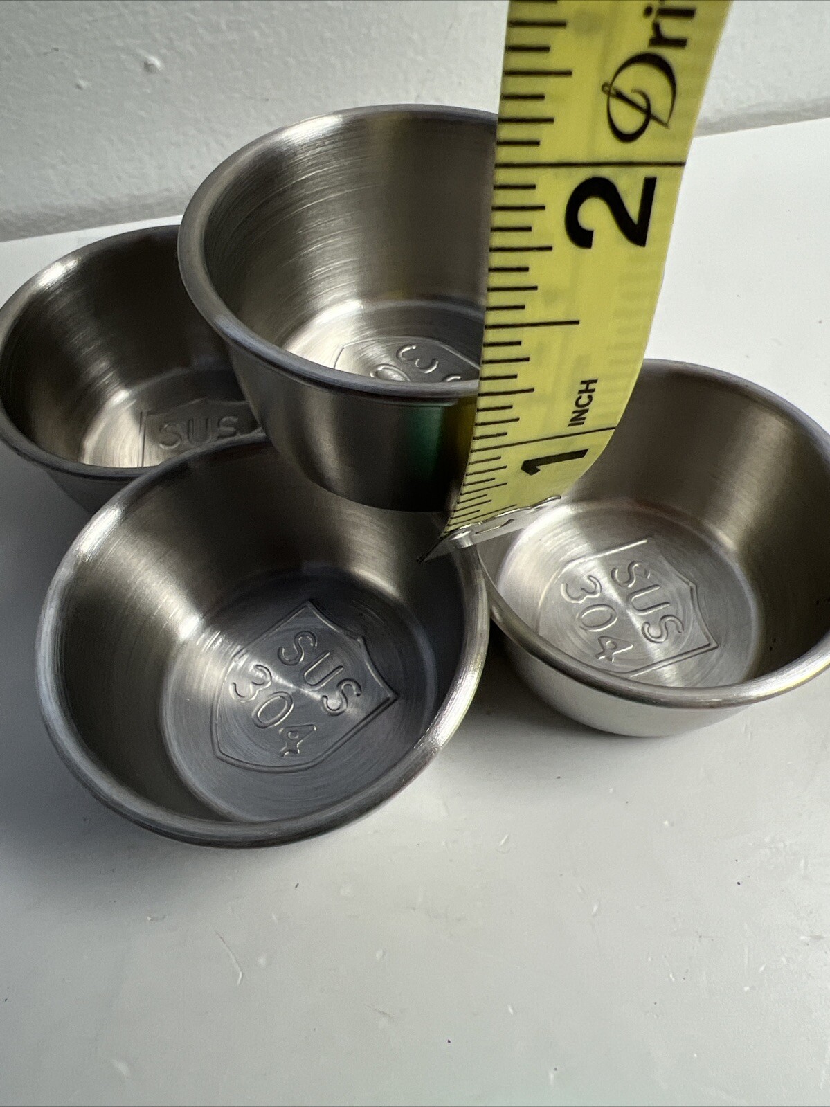 SUS 304 Lot 5 Salad Dressing Container Stainless Steel Condiment Container