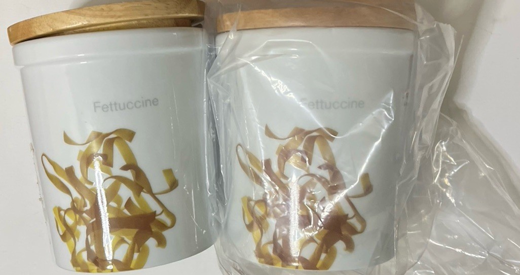 kitchen Containers pasta/noodles – new (ceramic)
