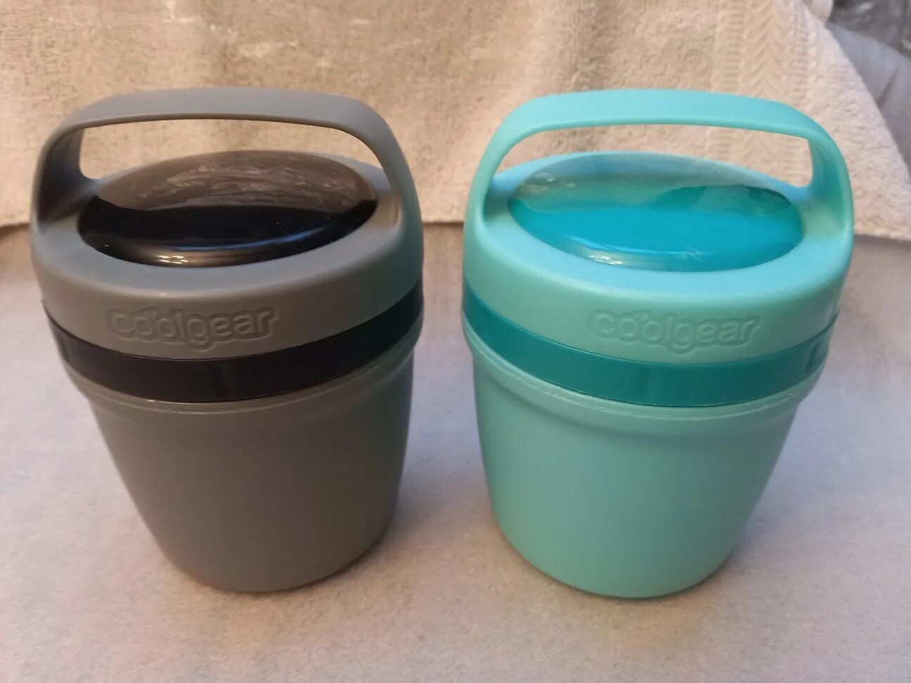 Cool Gear 2015 Travel Food Storage Bowls 10 Oz Lot (2) VGC