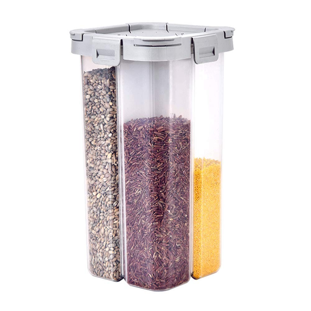 Winiaer Airtight Cereal Storage Container Clear 2.3l Airtight Kitchen Food Stora