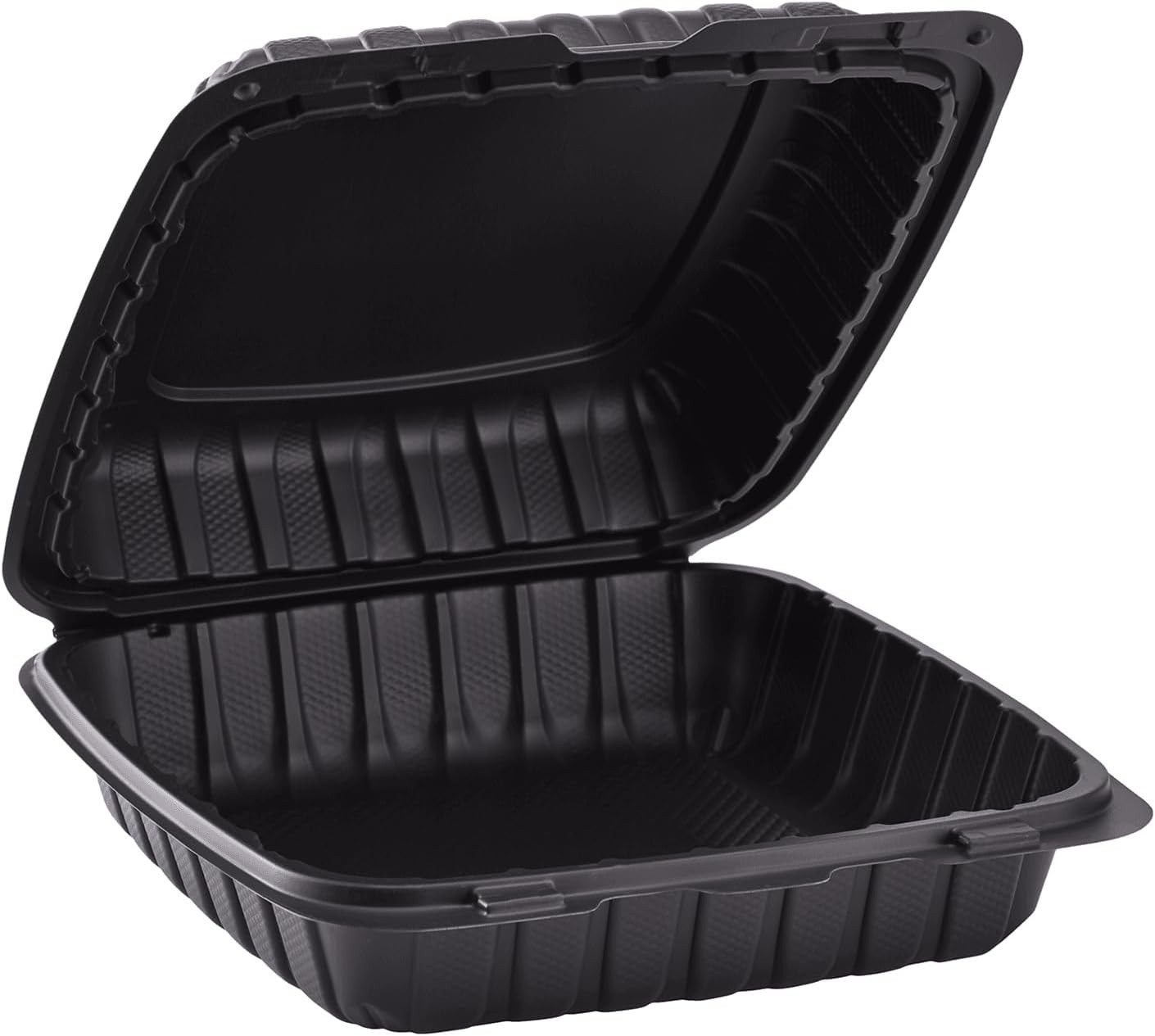 Clamshell Take Out Food Containers [9″x9″ – 120 ct] To Go Containers | Microw…