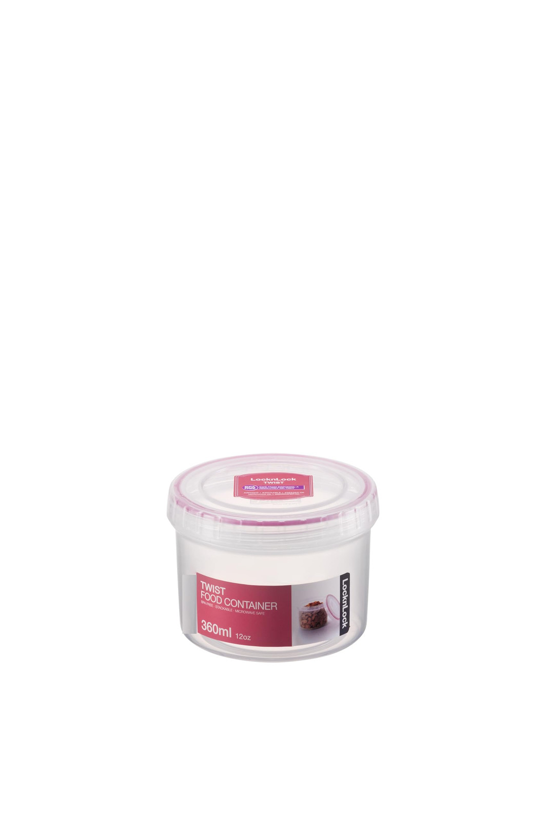 Easy Essentials Twist 12 Ounce Food Storage Container BPA Free Airtight Seal