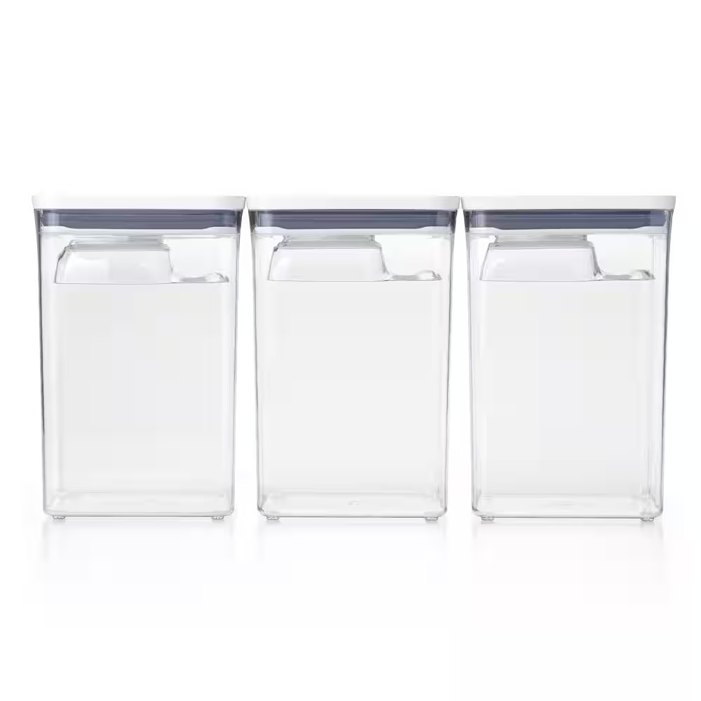 Good Grips 4.4 Qt. Large POP Food Storage Container with Airtight Lid and Scoops