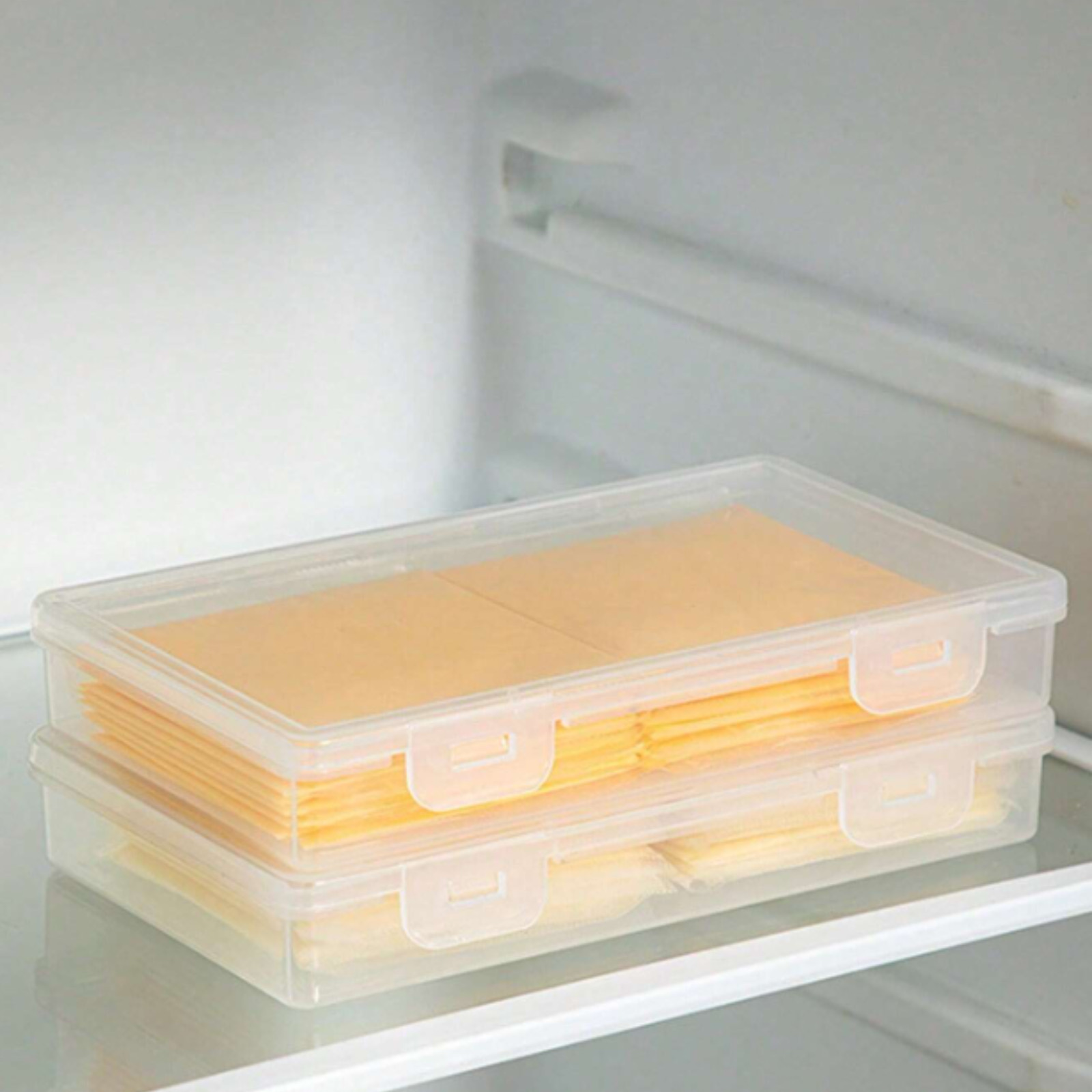 1pc Mini Box Plastic Storage Containers with Hinged Lid for Jewelry & Small Item