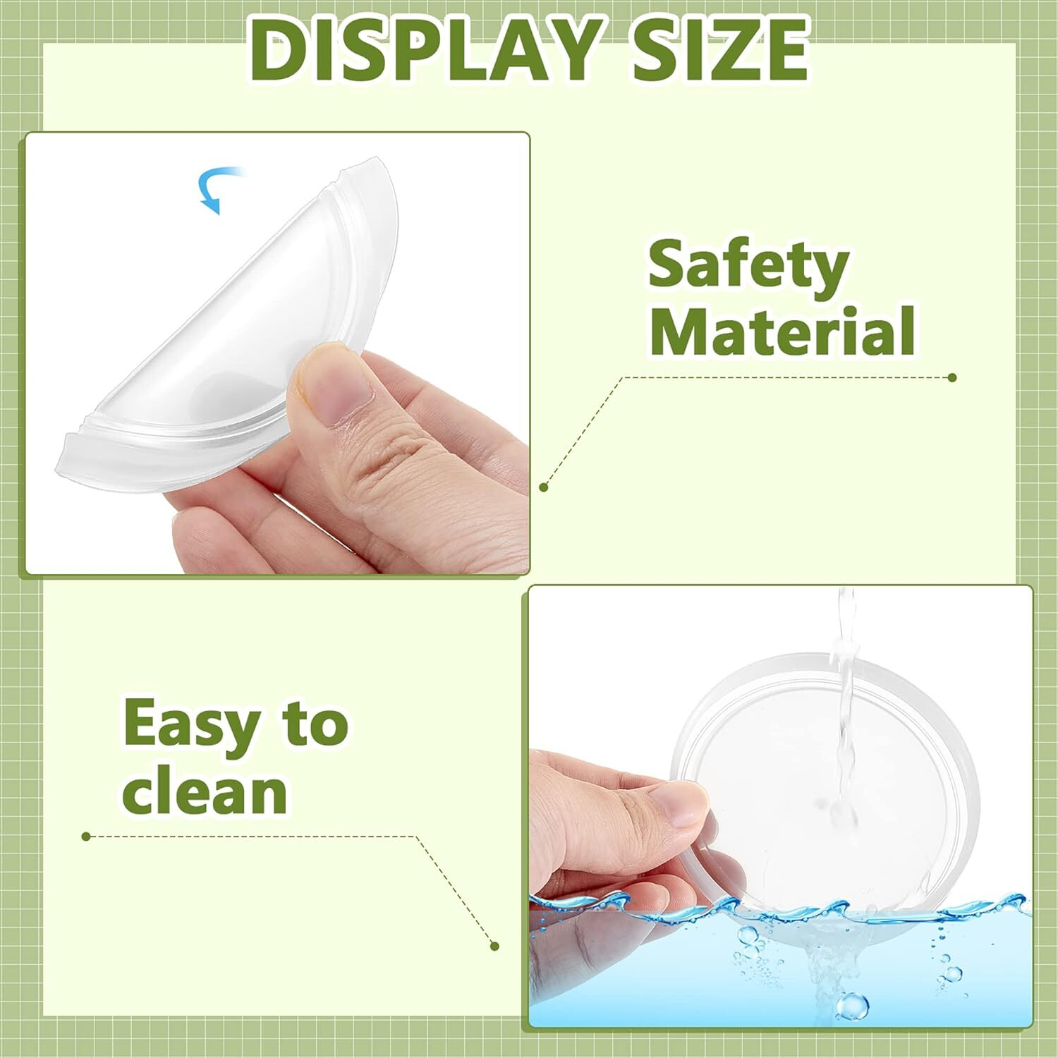24 Pcs Yogurt Container Lids Replacement Compatible with Oui Yogurt Jars