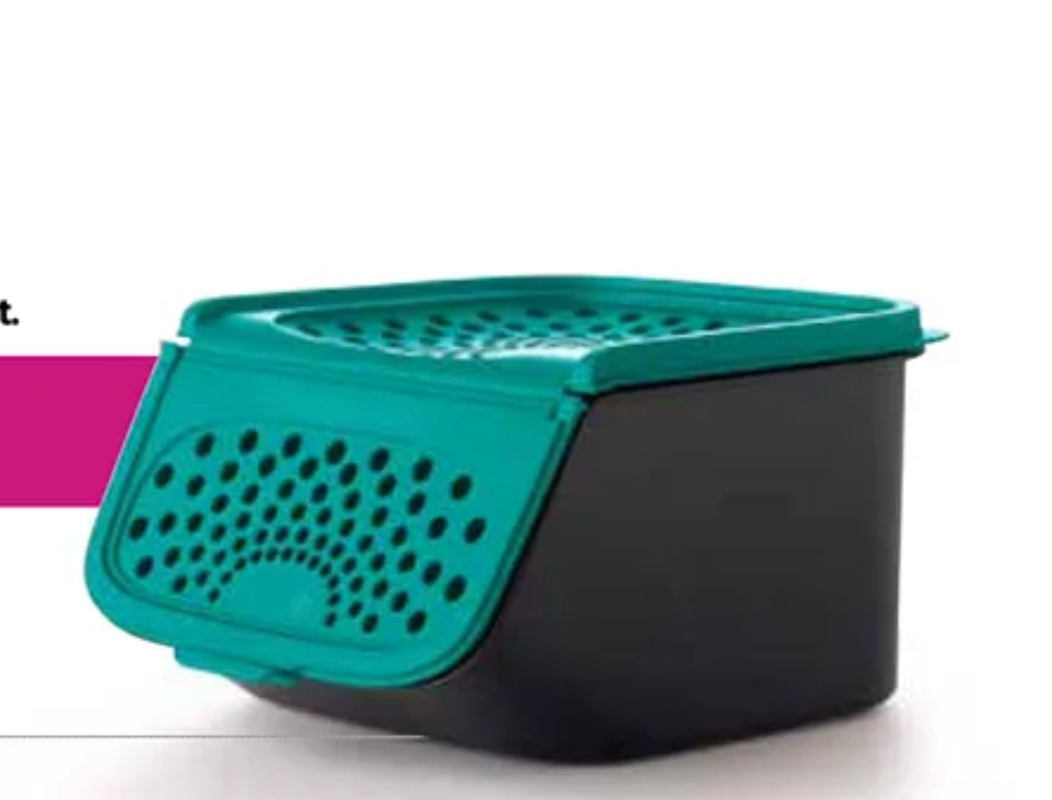 Tupperware Onion Garlic Smart Container 2.3L Garlic N All Keeper Storage New