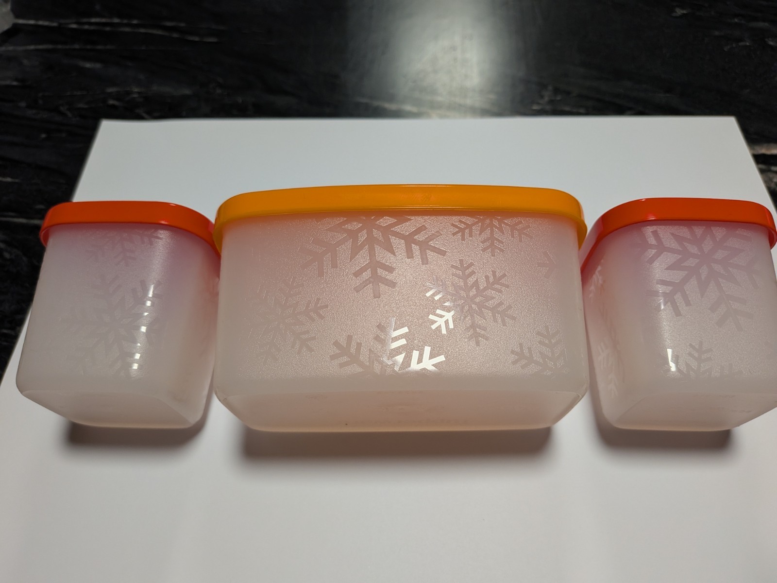 Tupperware Freezer Mate Container Set 200ml And 2 X 80ml Brand-new Sealed