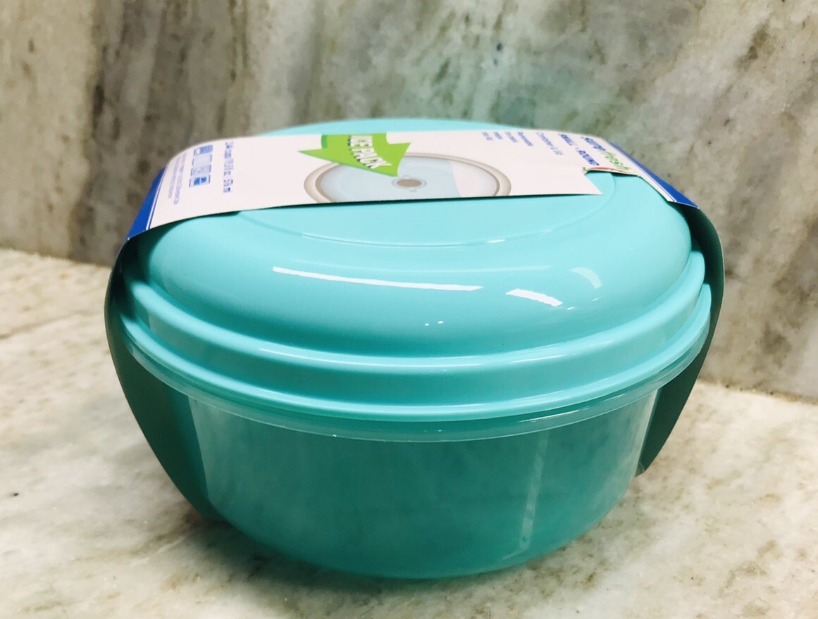Sure Fresh Small Round 2.44Cup/19.5floz/Removable Ice Pack-Read Dir. Before Use