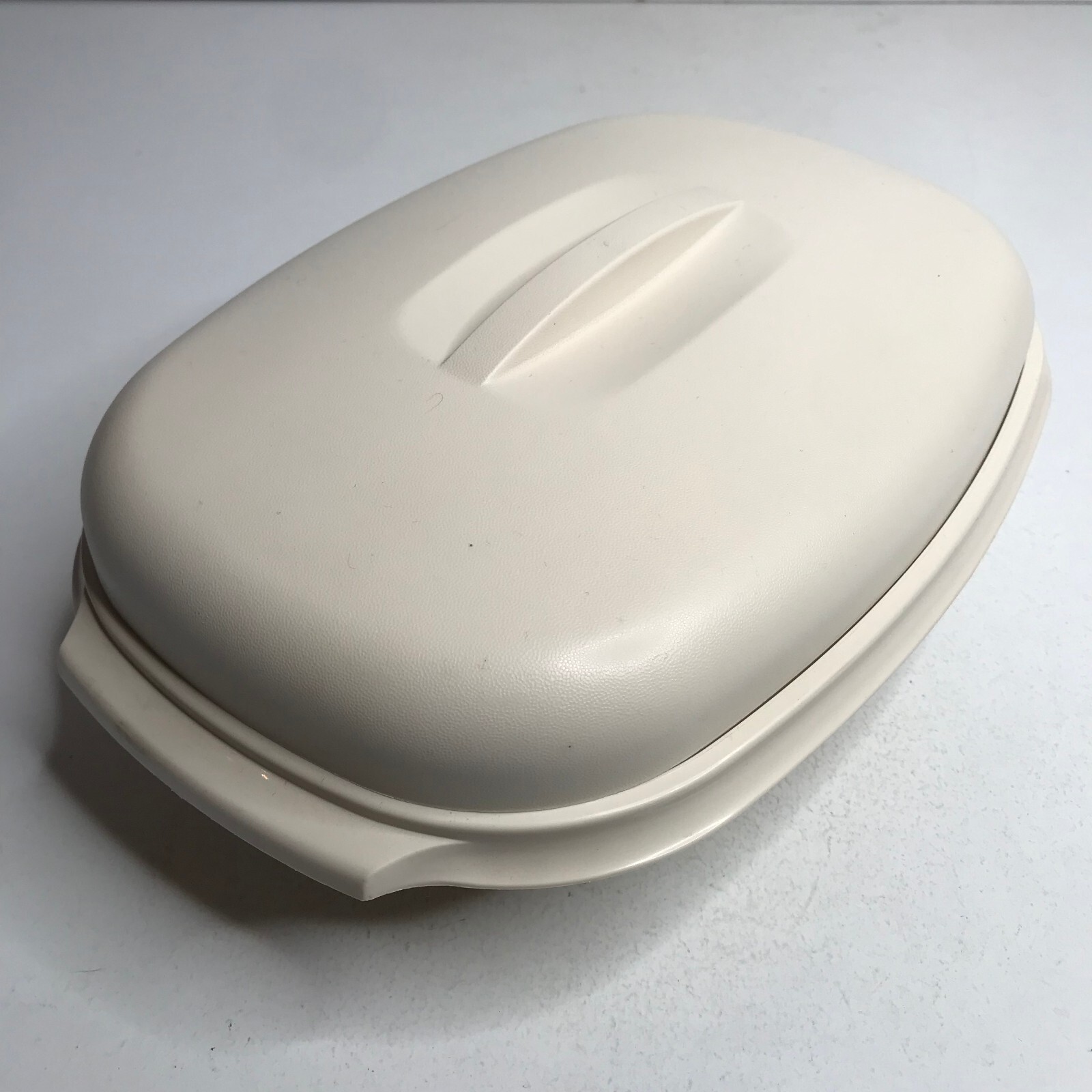 Vintage RetroTupperware Serving Dish with Built in Strainer & Lid