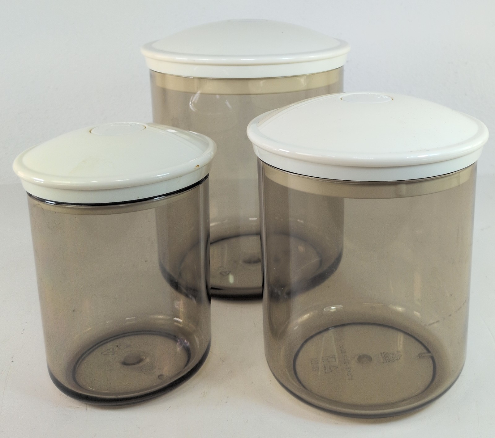 FoodSaver Snail Vacuum Canisters 80 oz 50 oz 25 oz SET 3 KY-135 KY-124 KY-114