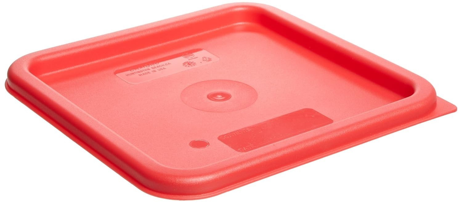 CamSquares Winter Rose Snap-Tight Polyethylene Lid for 6 & 8 Qt Containers