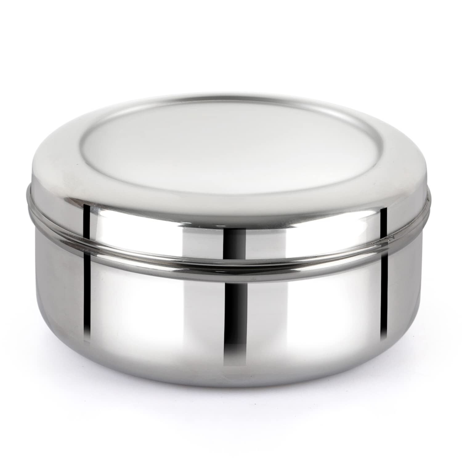 Cello Stainless Steel Canisters Dabba/Food Storage Containers Set of 5 Pcs.