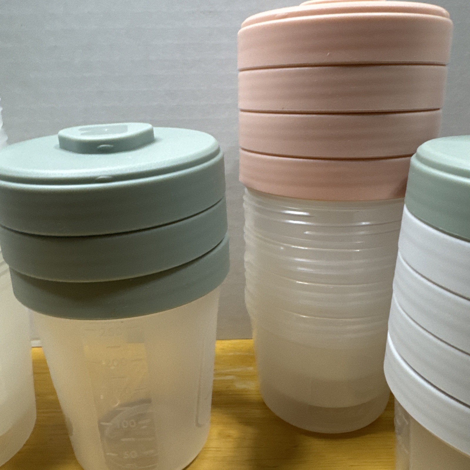 Beaba Stackable Clip Food Storage Jars Meal Set Storm 12 Piece
