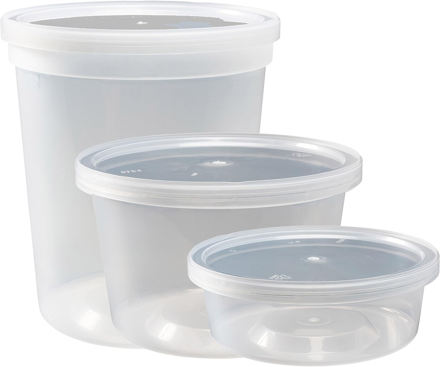 Durable BPA-Free Food Containers with Interchangeable Lids – 70 Sets and 3 Sizes