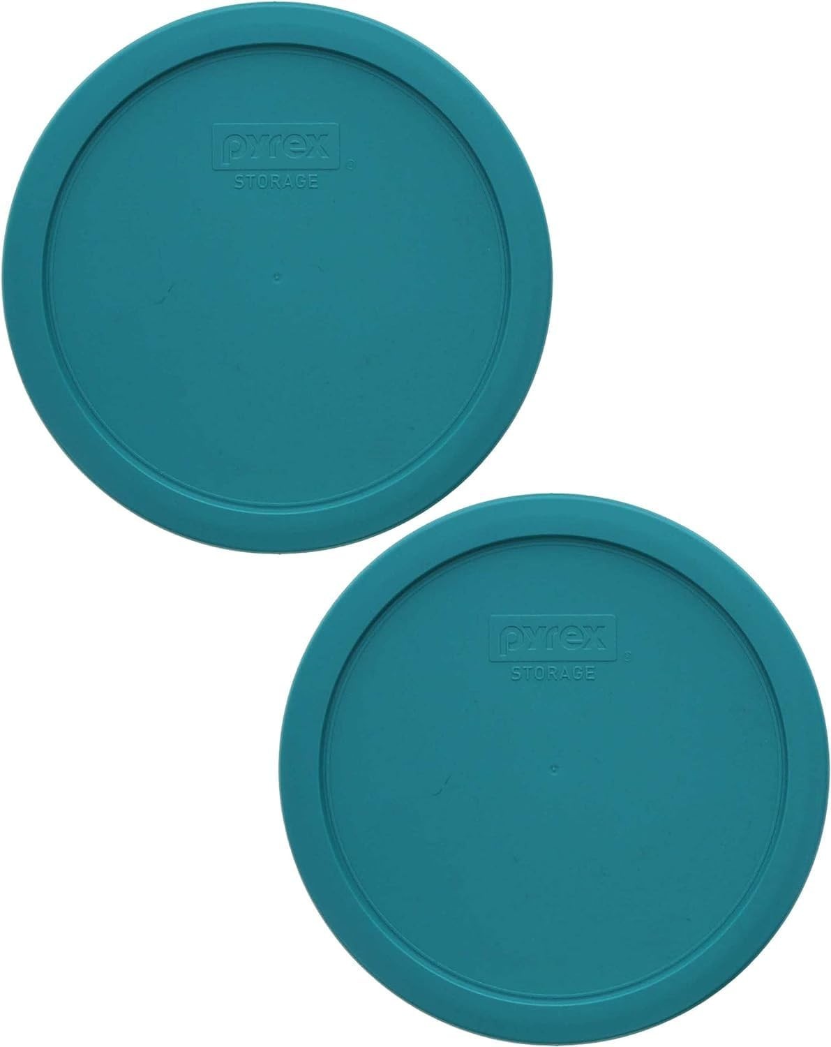 7402-PC 7-Cup Turquoise Food Storage Lids – 2-Pack for Easy Organization