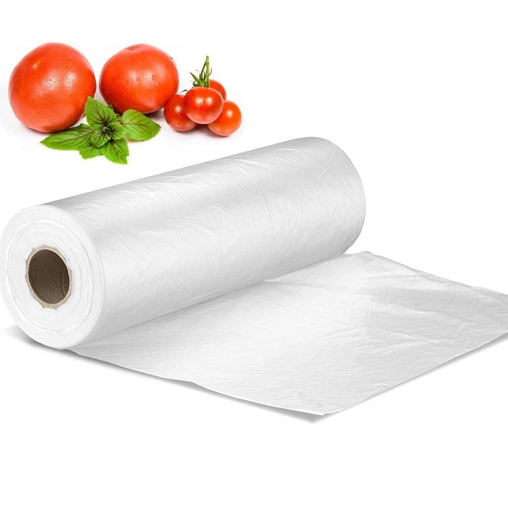 12 X 20 Inches Plastic Produce Bag2 Rolls350 Bag/rollfood Storage Bagsclear Plas