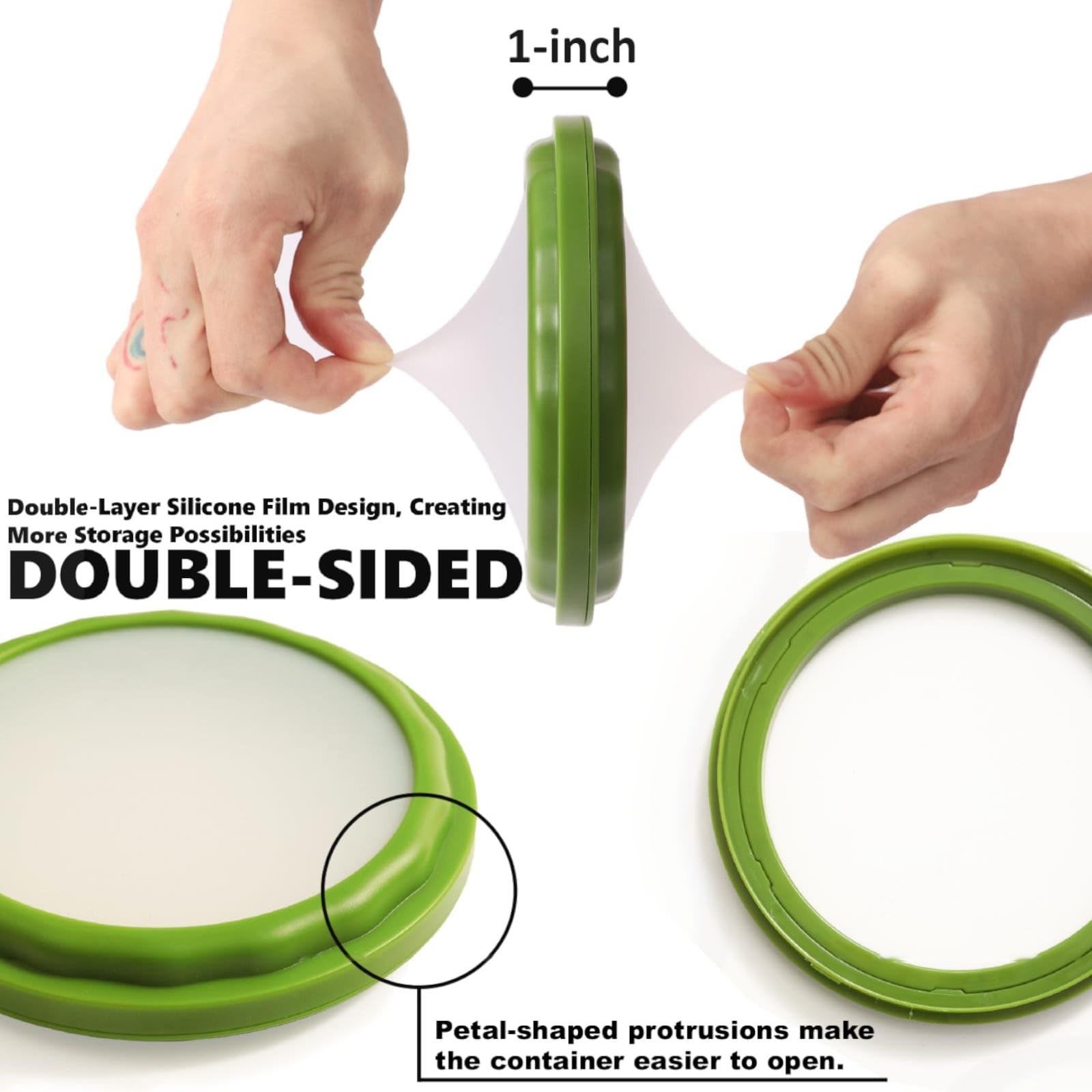 Airtight Food Storage Set: Avocado, Onion Keepers & Silicone Fridge Containers