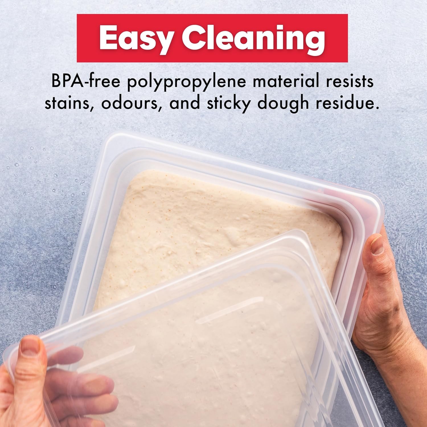 Proofing Container W/ 6L Capacity Fits Up to 3000 Grams of Dough – Dough Rising