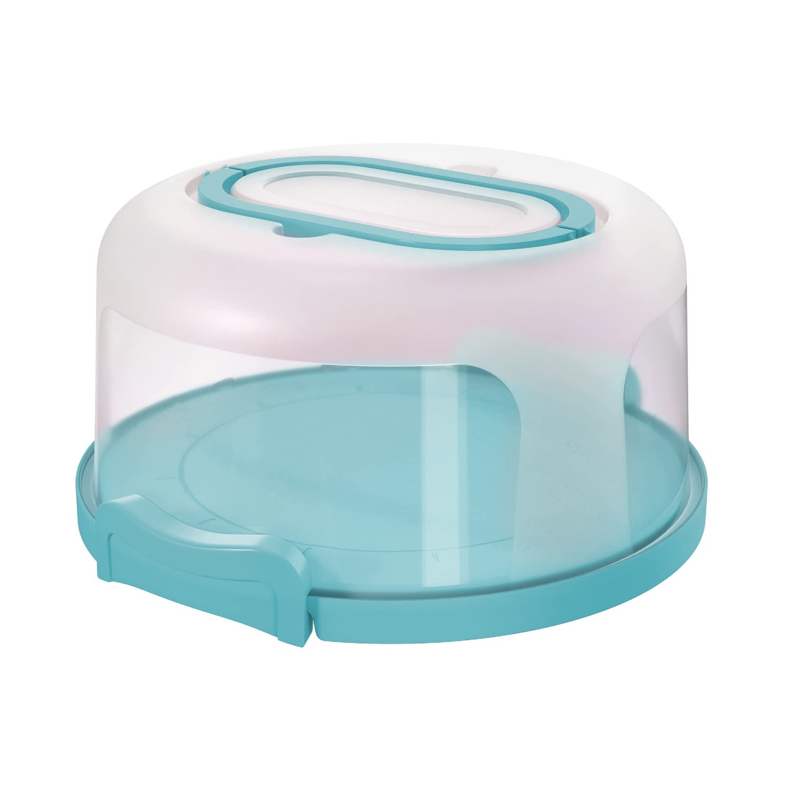 Top Shelf Elements Round Cake Carrier Sided Cake Holder Serves as Five Sectio…