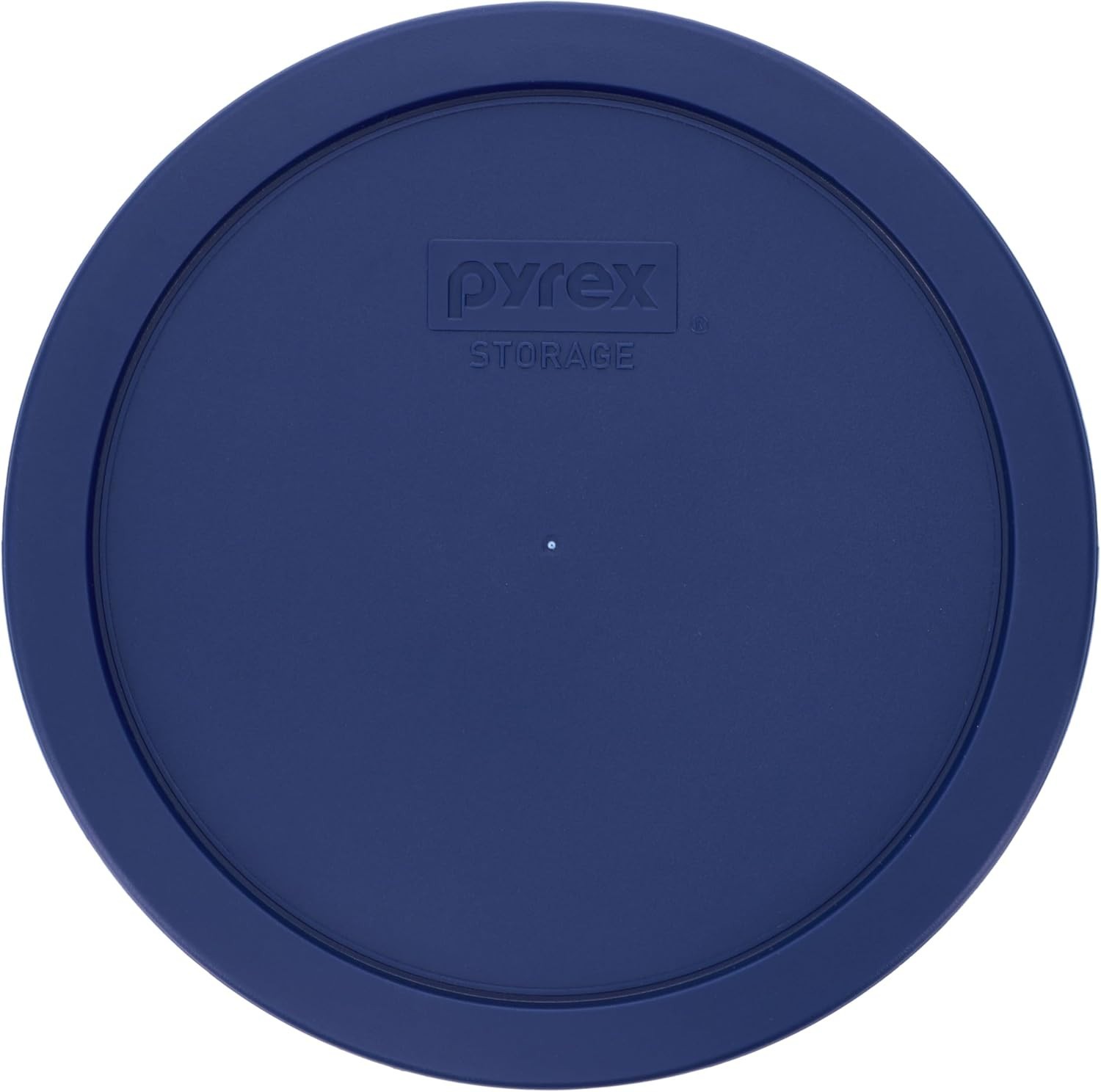 PC Dark Blue Round Plastic Food Storage Lid